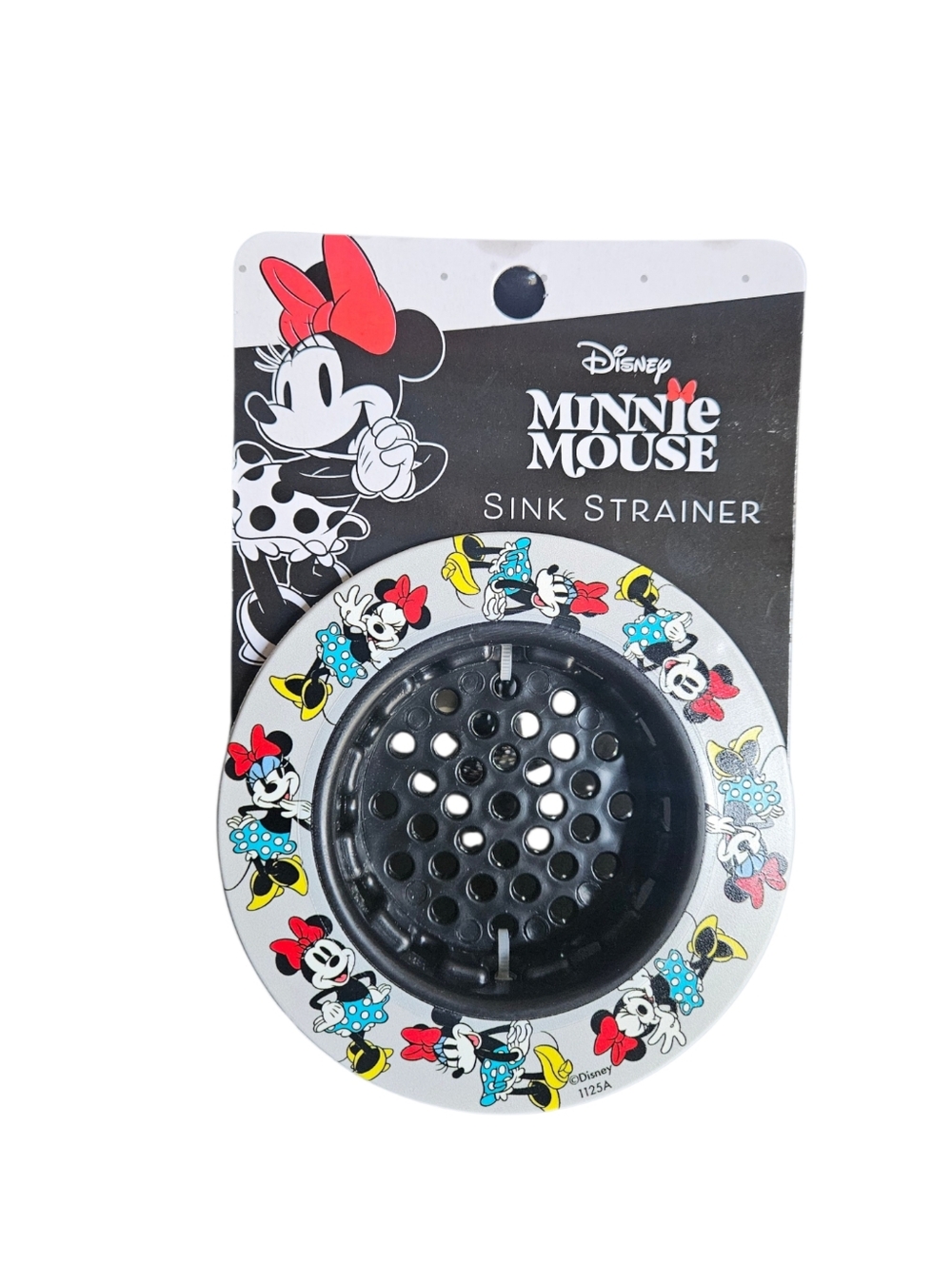Disney Minnie Mouse Sink Strainer - Black - Picture 2 of 3